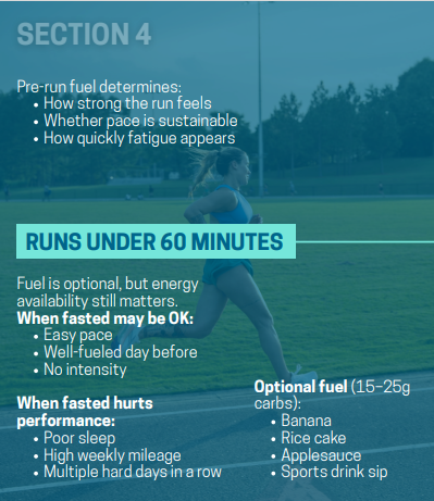 The Complete Runner Fueling Cheat Sheet