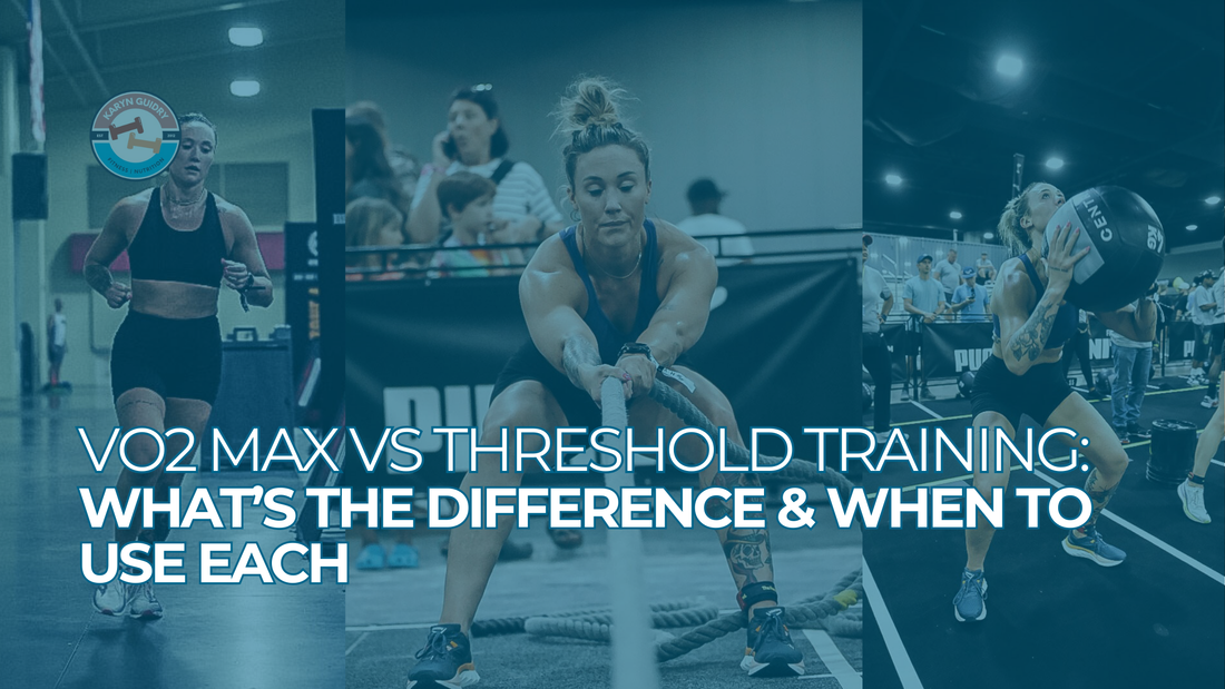 VO2 Max vs Threshold Training: What’s the Difference & When to Use Each