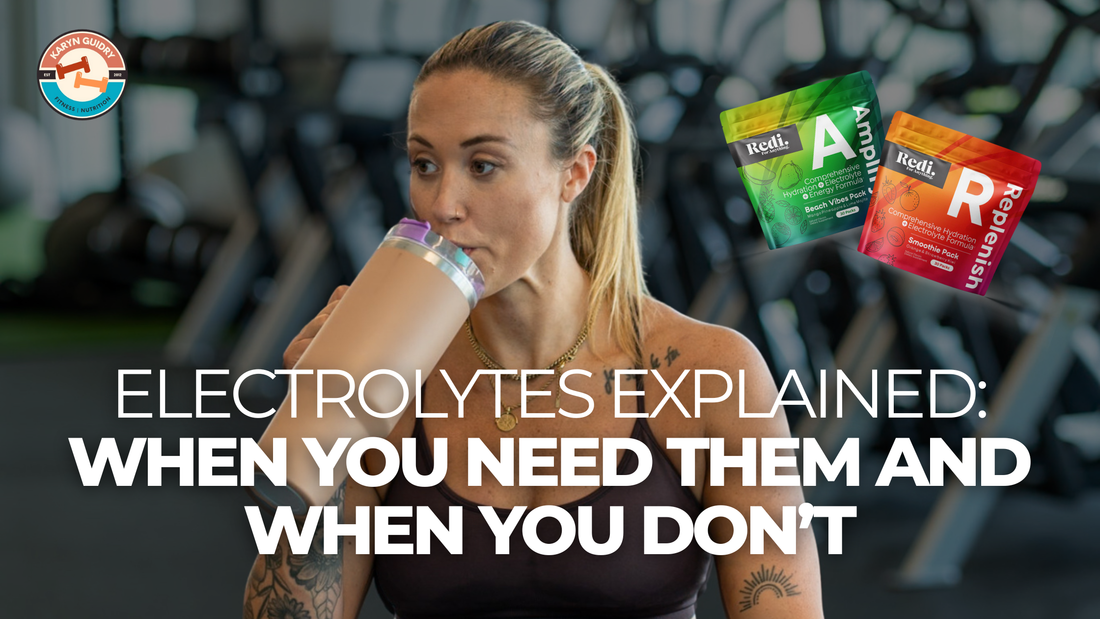 Electrolytes Explained: When You Need Them and When You Don’t