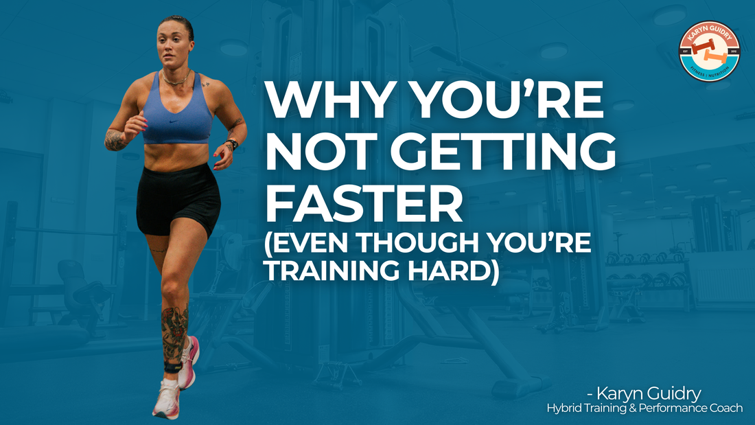 Why You’re Not Getting Faster (Even Though You’re Training Hard)