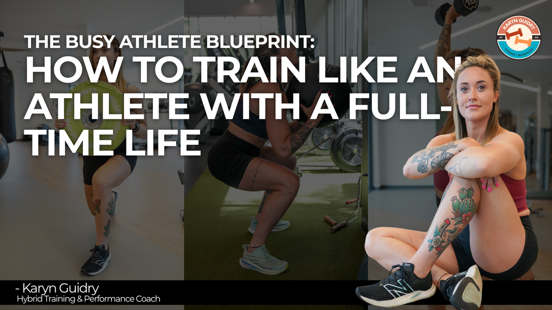 The Busy Athlete Blueprint: How to Train Like an Athlete With a Full-Time Life