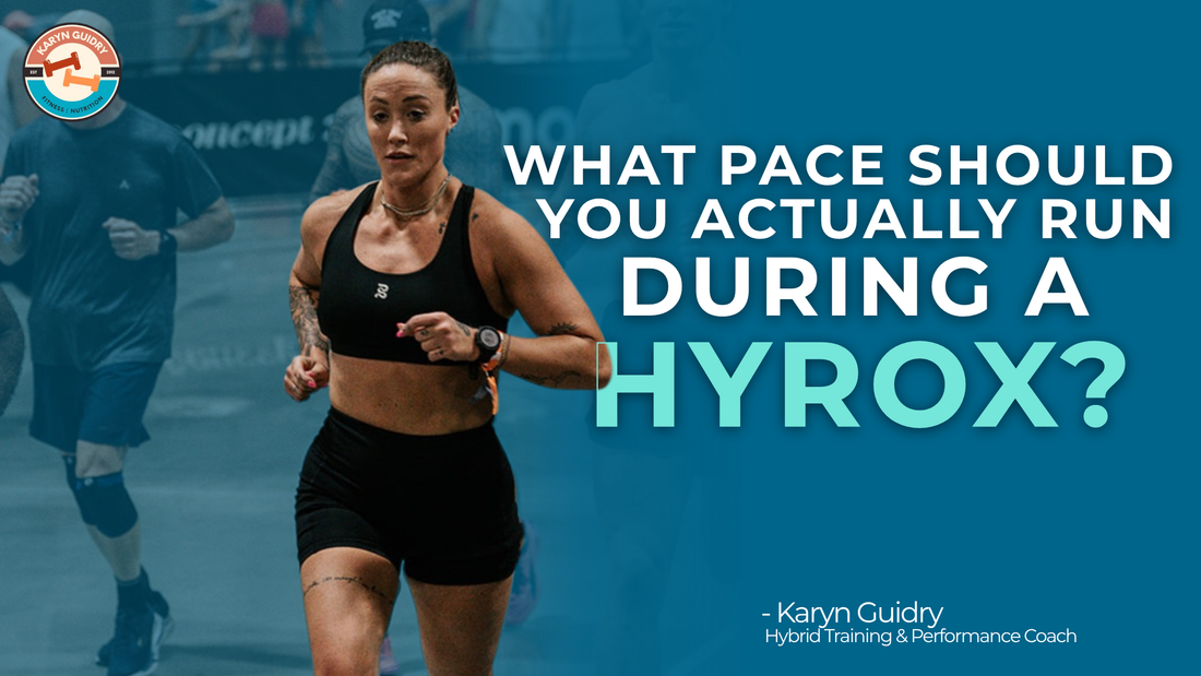 What Pace Should You Actually Run During a HYROX?