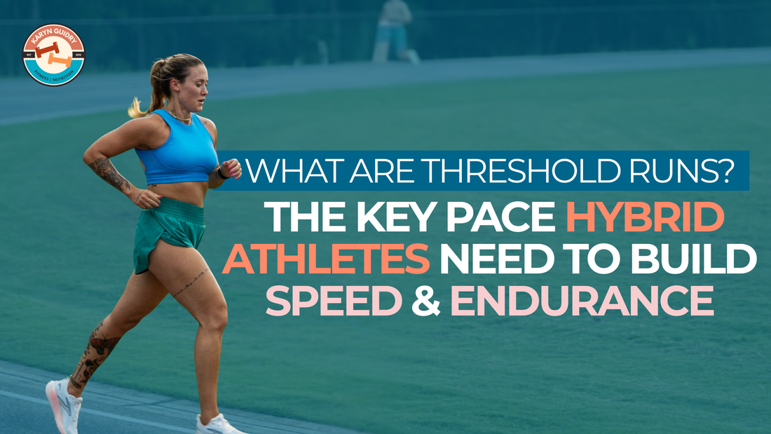 What Are Threshold Runs? The Key Pace Hybrid Athletes Need to Build Speed & Endurance