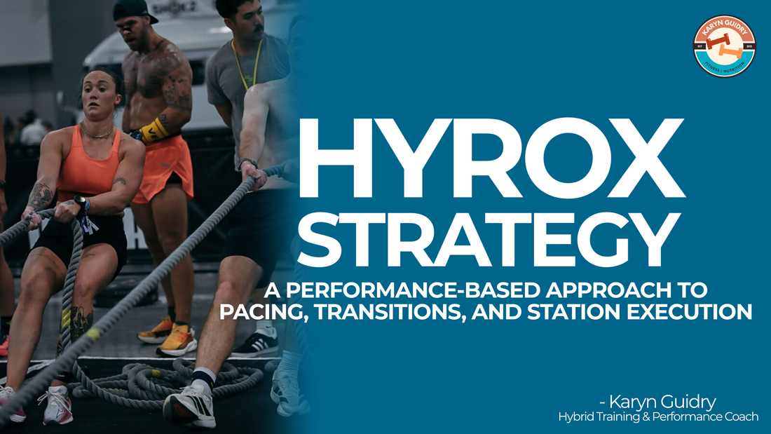 HYROX Strategy: A Performance-Based Approach to Pacing, Transitions, and Station Execution
