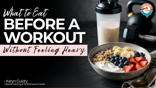 What to Eat Before a Workout (Without Feeling Heavy)