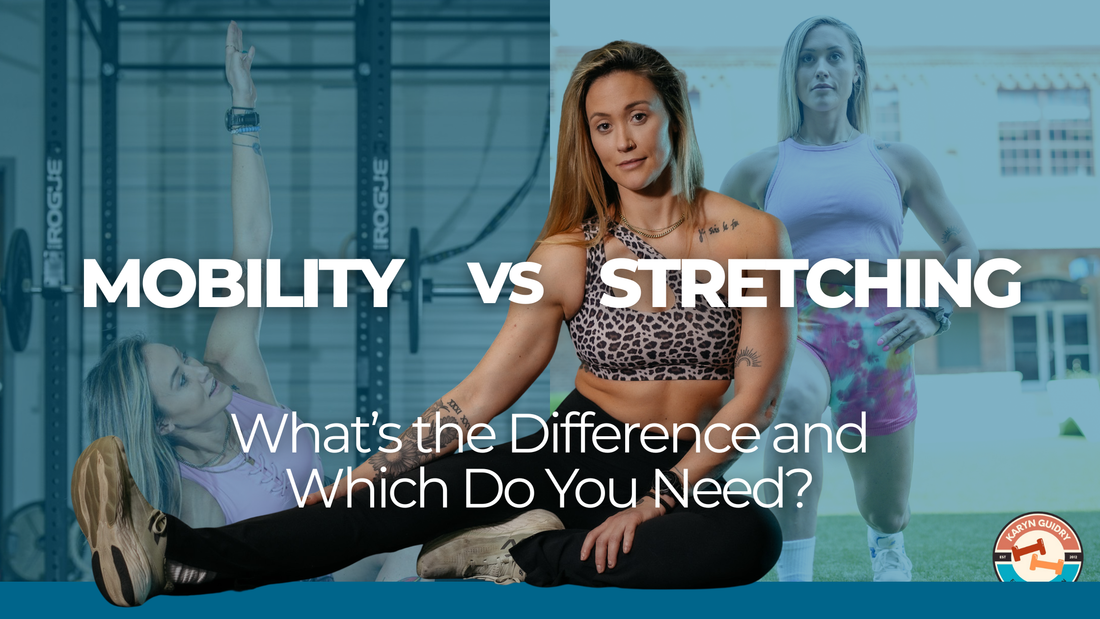 Mobility vs Stretching: What’s the Difference and Which Do You Need?