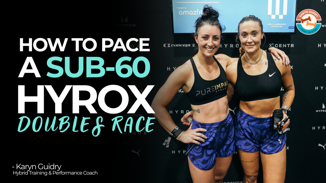 How to Pace a Sub-60 HYROX Doubles Race