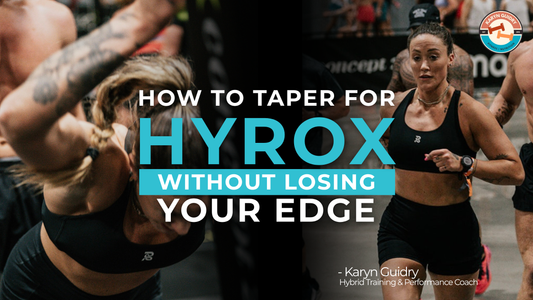 How to Taper for HYROX Without Losing Your Edge