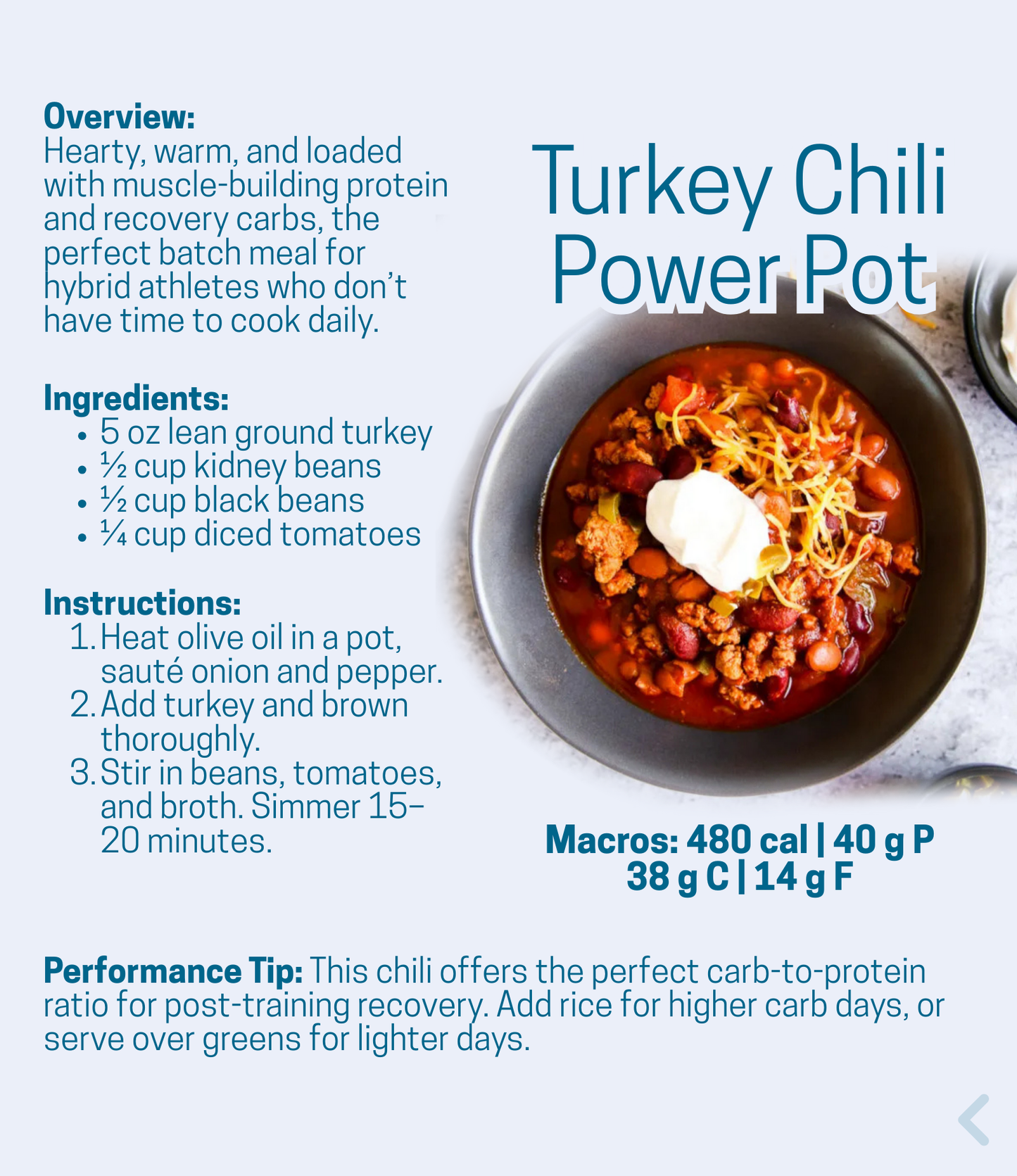The Hybrid Athlete’s 10-Meal Fuel Guide