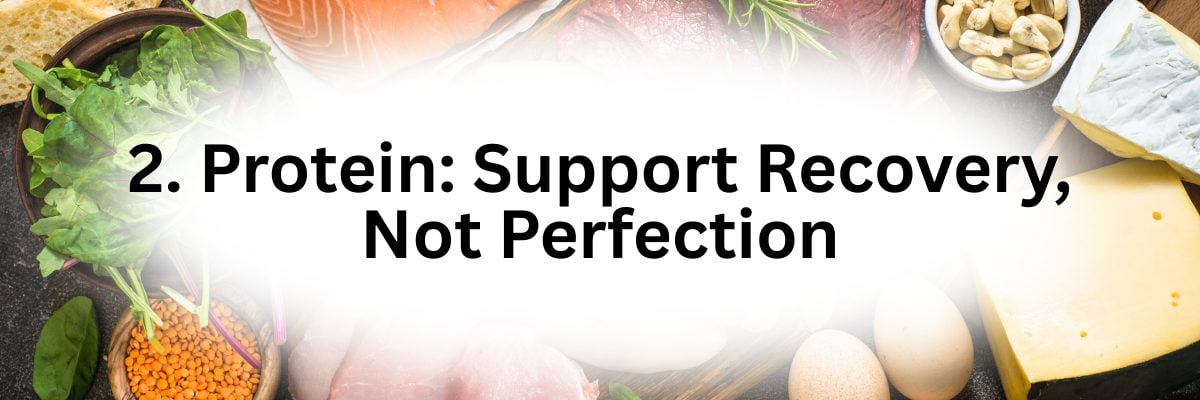 2. Protein: Support Recovery, Not Perfection
