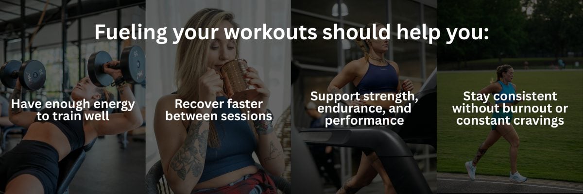 Fueling your workouts should help you: Stay consistent