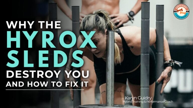 Why the HYROX Sleds Destroy You: and How to Fix It