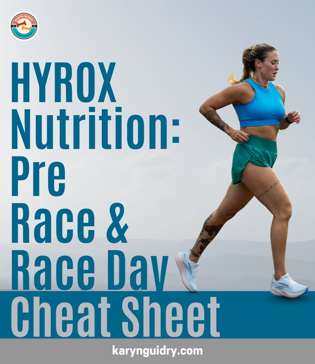HYROX Nutrition: Pre-Race & Race Day Cheat Sheet cover